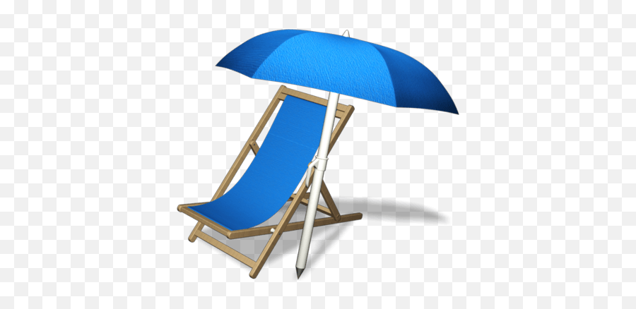 Vintage Beach Lounge Chair Transparent Png - Stickpng Blue Beach Chair Clipart Emoji,Beach Chair Clipart