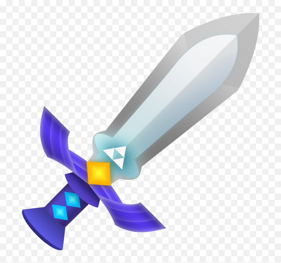 Master Sword Png - Master Sword Zelda Png Transparent Png Noble Sword Oracle Of Seasons Emoji,Zelda Png