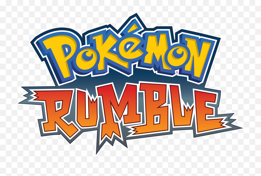 Pokemon Logo Png - Free Transparent Png Logos Pokemon Rumble Logo Png Emoji,Pokemon Logo