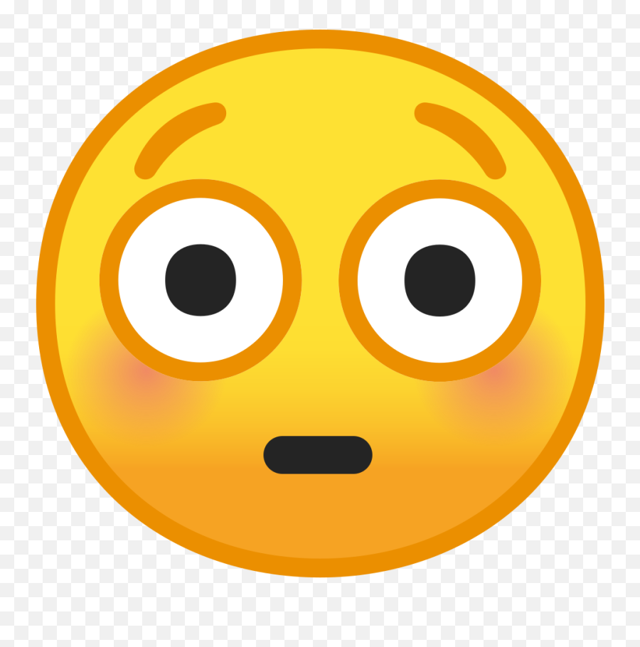 Embarrassed Emoji Meaning With - Wide Eyed Emoji,Embarrassed Emoji Png