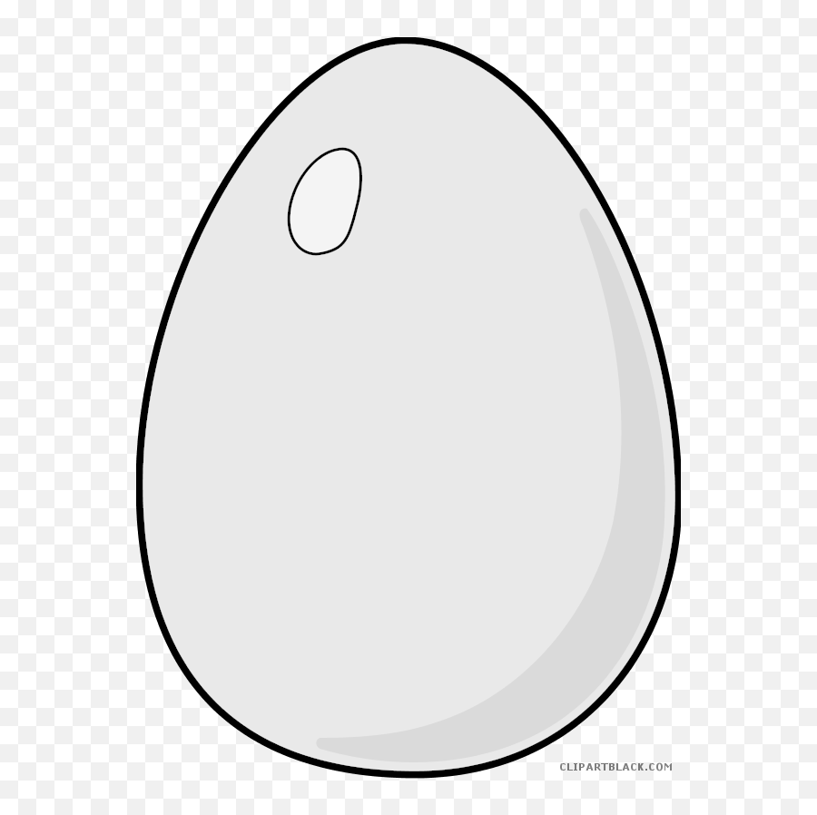 Dinosaur Egg Clipart - Egg Clipart Black White Emoji,Egg Clipart