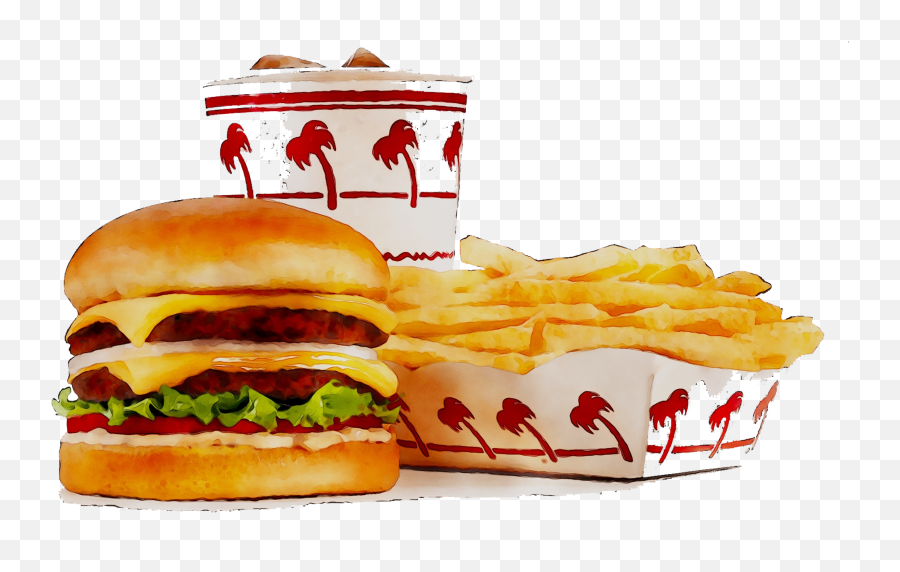 N Out - N Out Burger Transparent Emoji,In N Out Logo