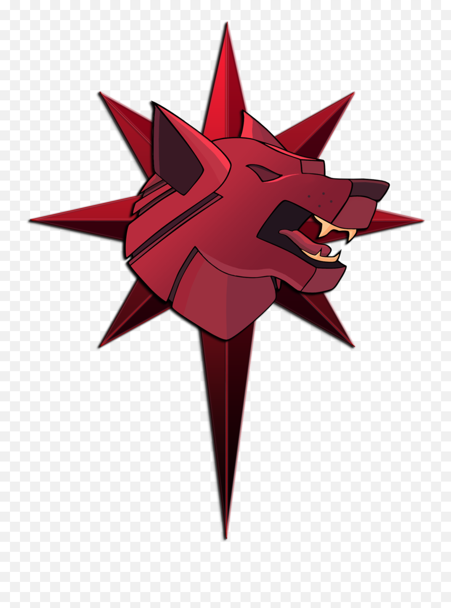 Battletech Clan Wolf Insignia Patch Emoji,Battletech Logo