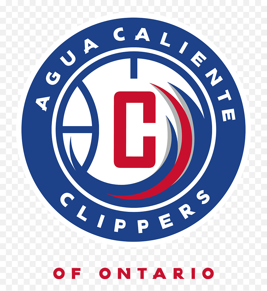 Agua Caliente Clippers Primary Logo - Nba Gatorade League G Emoji,Red Blue Logo