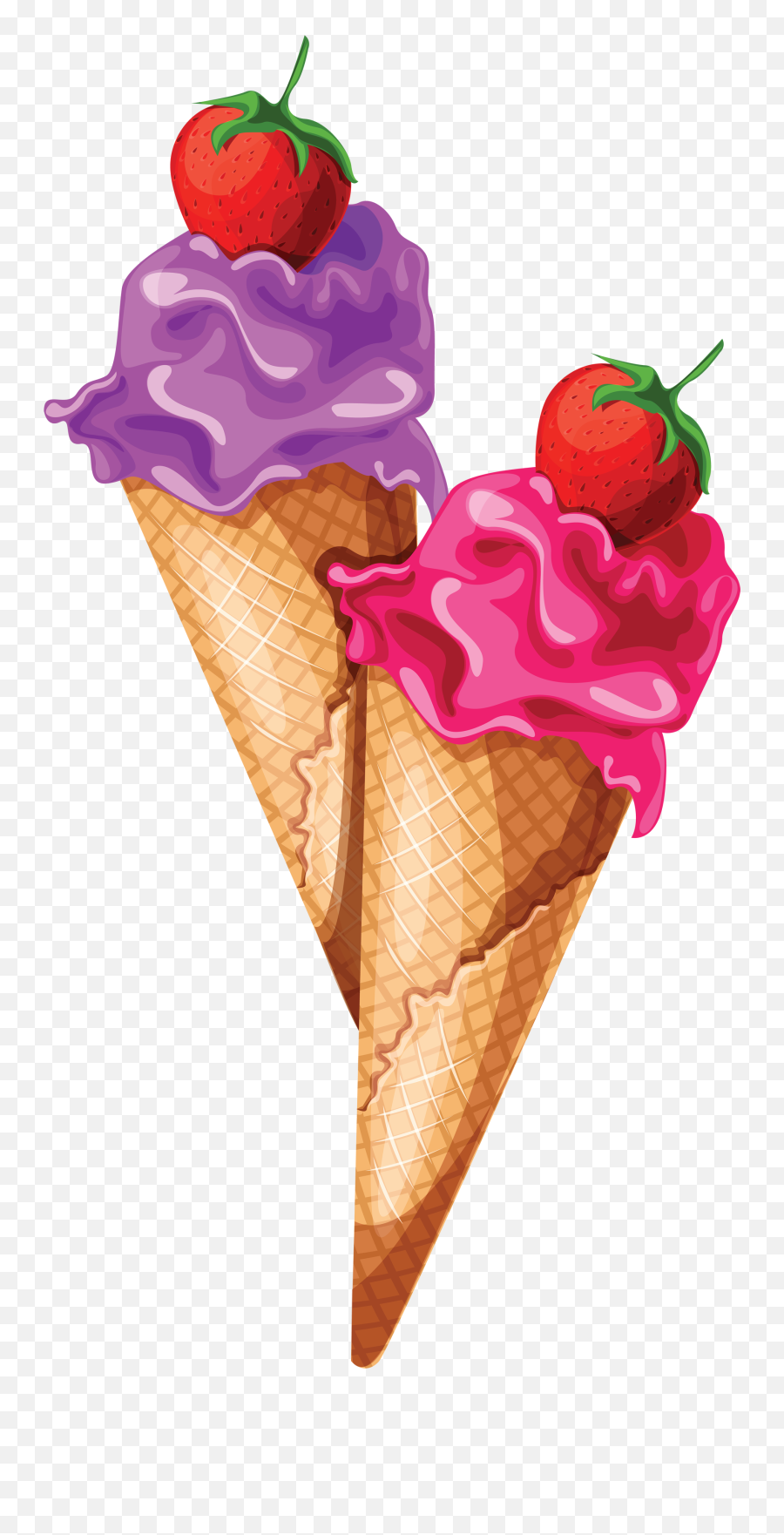 Ice Cream Clipart Png Transparent Background Free Download - Transparent Background Ice Cream Vector Png Emoji,Ice Cream Clipart