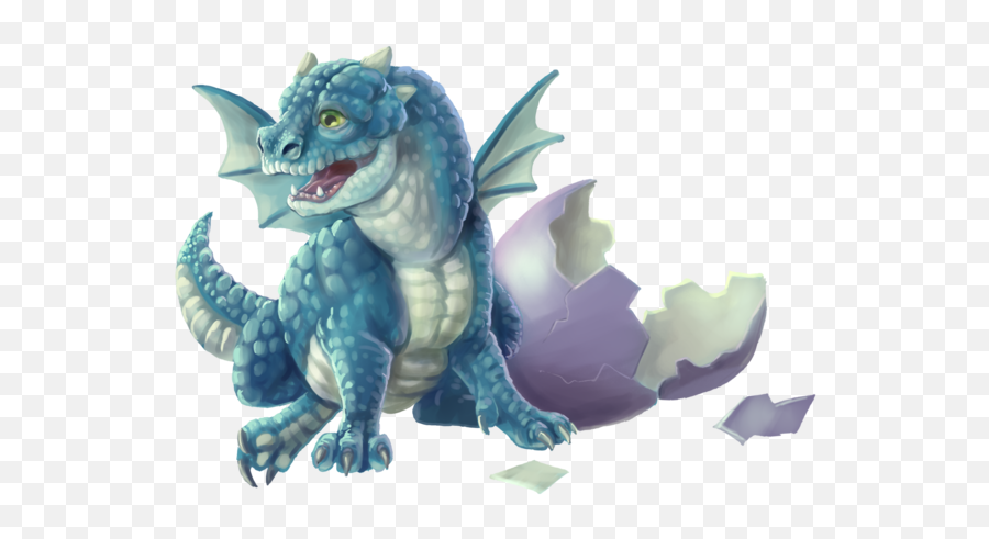 The Ice Dragon Infant Social Media Fantasy - Baby Dragon Png Emoji,Baby Dragon Clipart