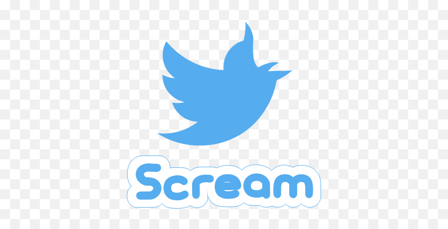 Twitter Makes Me Want To Rsbubby Sbubby Know Your Emoji,Scream Logo