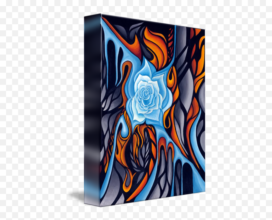Blue Rose By Katie Cleveland Emoji,Blue Rose Transparent