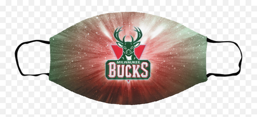 Milwaukee Bucks Face Mask - Office Tee Emoji,New Milwaukee Bucks Logo