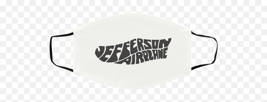 Jefferson Airplane Logo Face Mask For Sale - Hamstershirt Language Emoji,Airplane Logo