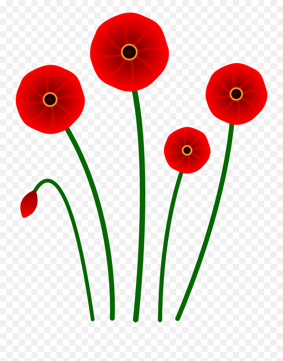 Poppies Art - Bing Images Red Poppies Flower Clipart Poppy Clip Art Emoji,Flower Clipart