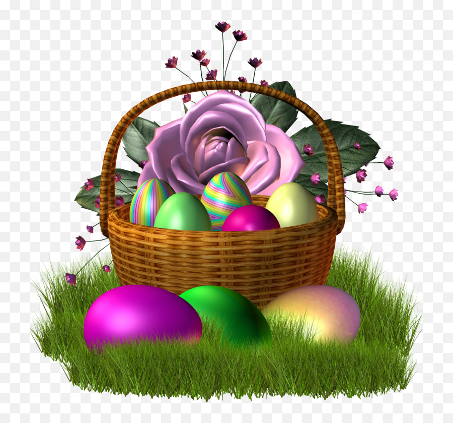 Tubes Clipart De Páscoa Easter Baskets Easter Holiday - Easter Emoji,Easter Basket Clipart