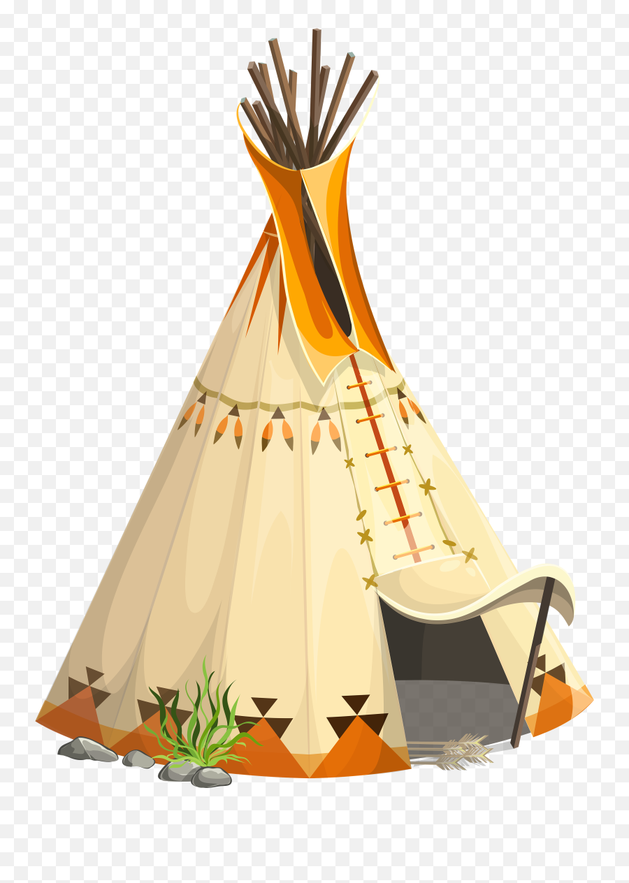 Transparent Tipi Tent Png Clipart - Tipi Clipart Emoji,Native American Clipart