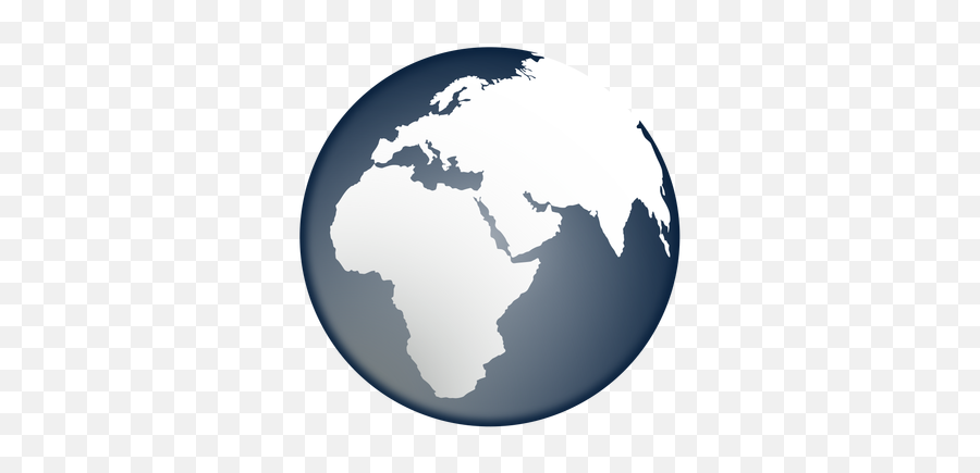 Earth Africa Asia Europe Icon - Vector Graphics Emoji,Africa Png