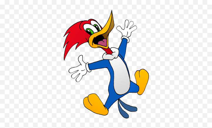 Woody Woodpecker Jumping Transparent - Woody Woodpecker Laugh Emoji,Woody Png