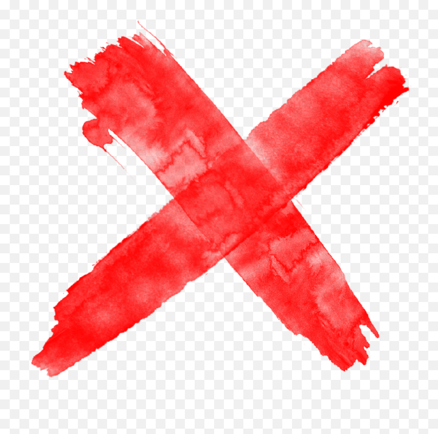 Red X Clipart Red X Mark Wz1qy4 Clipart - End It Movement Emoji,Red X Png