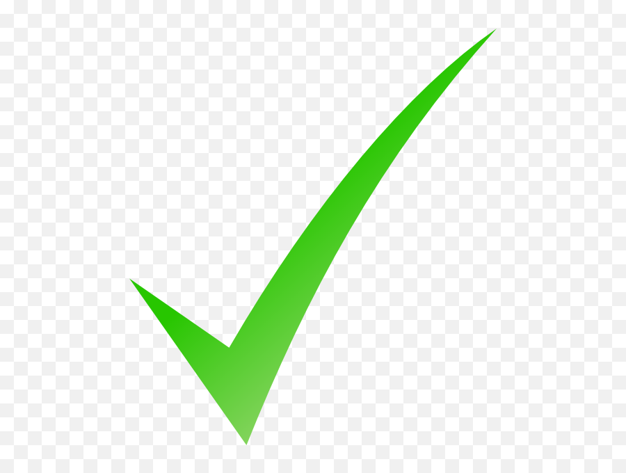 Transparent Background Green Tick - Green Tick Png Emoji,Checkmark Transparent