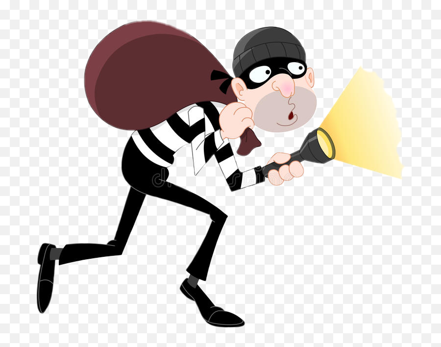 Thief Clip Art - Thief Cartoon Emoji,Thief Clipart