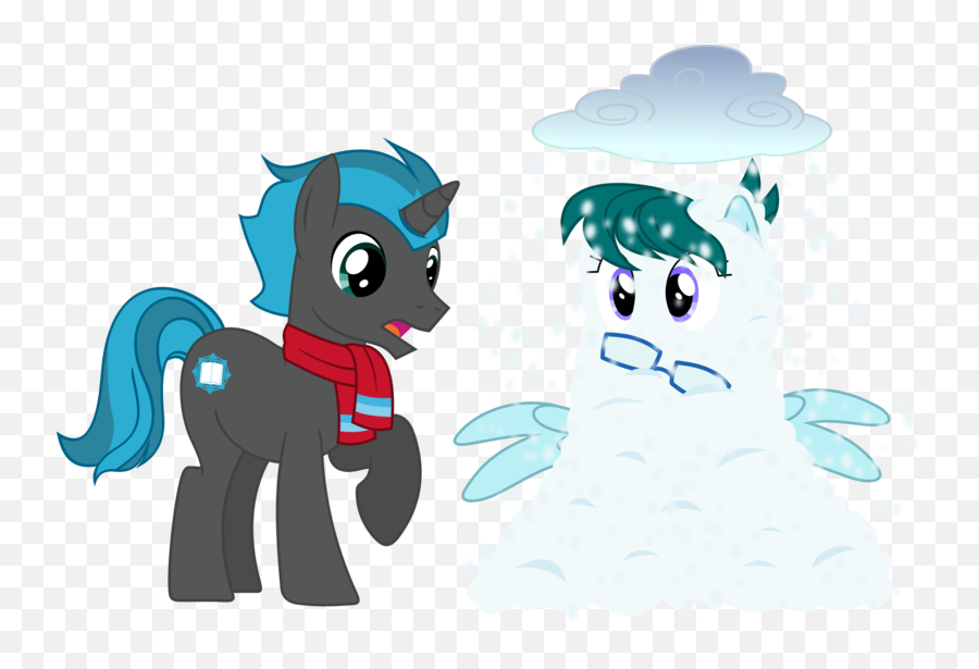 Pegasus Pony Unicorn Derpibooru - Buried In Snow Falling Cartoon Emoji,Snow Pile Png