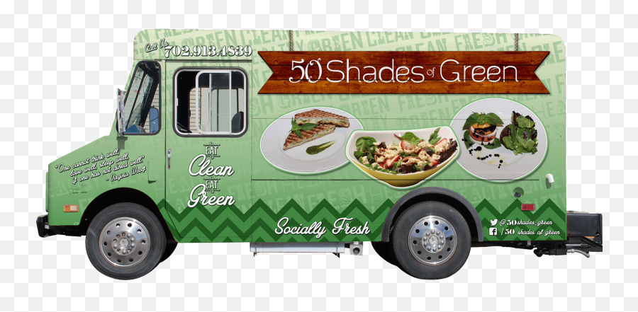 Go Green With Guilt Free Food Trucks Roaming Hunger - Food Trucks Healthy Options Emoji,Food Truck Png