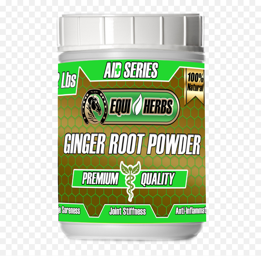 Ginger Root Powder - Product Label Emoji,Horses Png