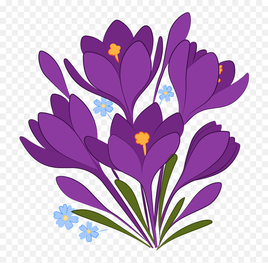 Spring Flowers Clipart - Spring Flower Clipart Emoji,Spring Flowers Clipart