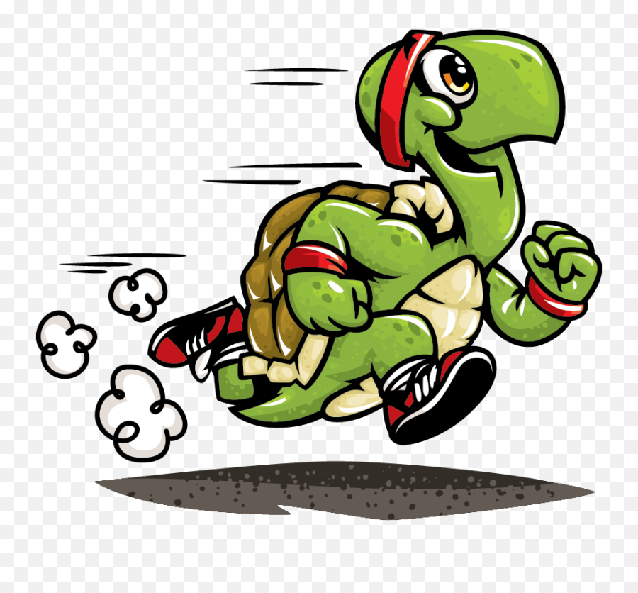 Clipart Turtle Run Clipart Turtle Run - Clipart Turtle Fast Emoji,Run Clipart