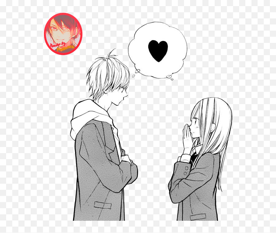 Download Free Photos Couple Love Anime Free Download Png Hd Emoji,Free Anime Logo