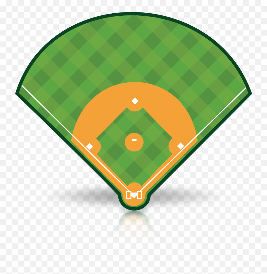 Clipart Diamond Baseball Field Clipart - Baseball Field Png Emoji,Baseball Diamond Clipart