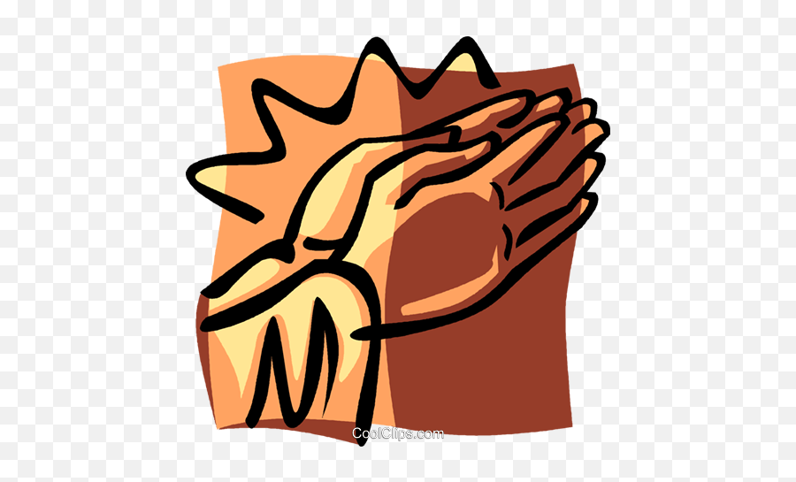 Praying Hands Royalty Free Vector Clip - Language Emoji,Praying Hands Clipart