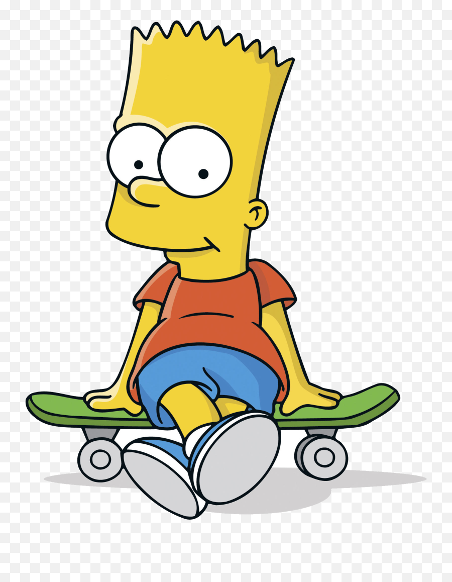 Bart Simpson Png - Bart Simpson Skate Png Emoji,Bart Simpson Transparent