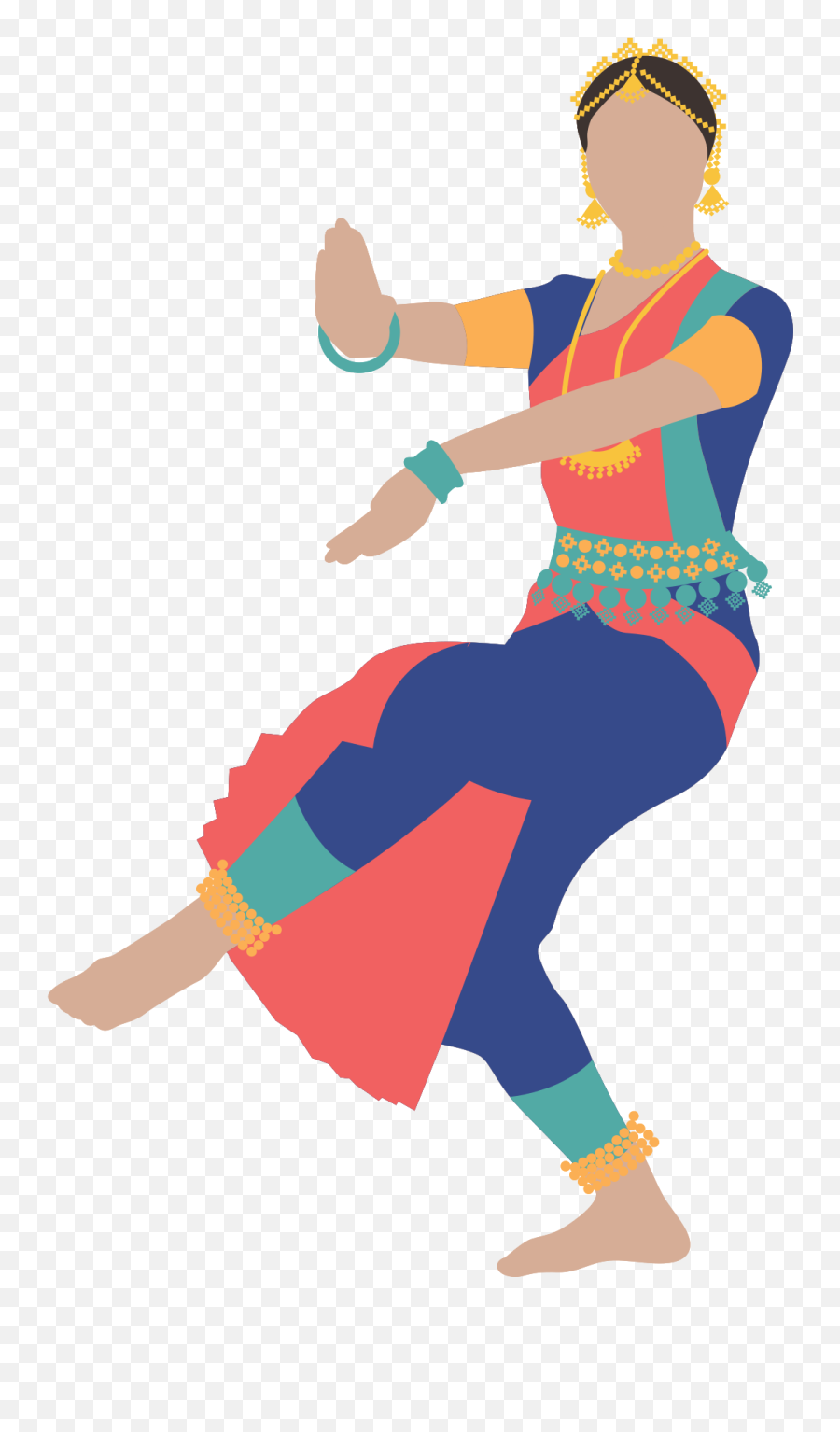 Free Indian Women Dancing 1207284 Png - Traditional Dancing Bharatanatyam Dance Emoji,Dancing Png