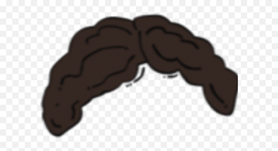 Hair Png Men Clipart - Afro Hair Clipart Transparent Full Dark Brown Hair Clipart Emoji,Men Clipart