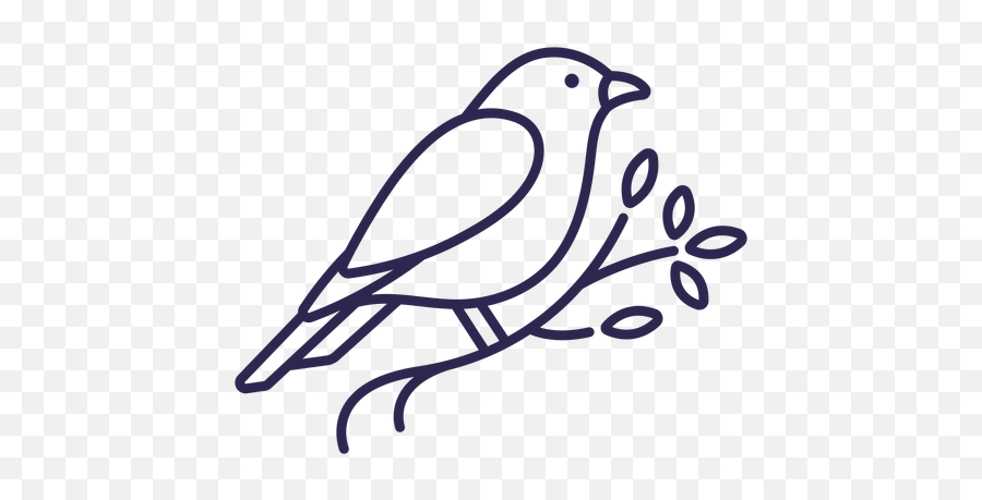Canary Bird Stroke - Transparent Png U0026 Svg Vector File Canary Bird Drawing Vector Emoji,Canary Logo