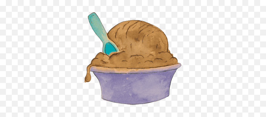 Market District Cold Brew Coffee Ice Cream Emoji,Ice Cream Shoppe Clipart