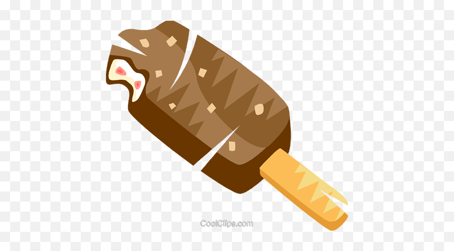 Ice Cream Bar Royalty Free Vector Clip Art Illustration Emoji,Icecream Clipart Free