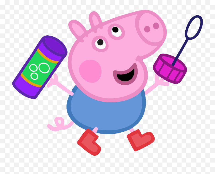 Download Hd Peppa Pig Em Png - Peppa Pig George Emoji,Peppa Pig Png