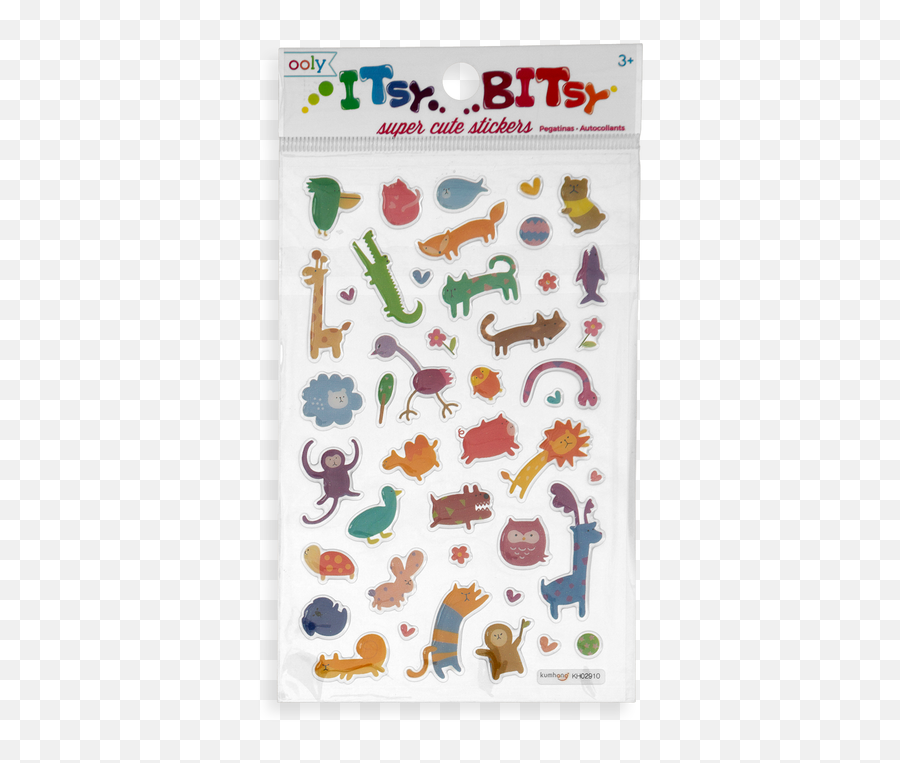 Itsy Bitsy Super Cute Stickers - Wacky Wildlife Emoji,Cute Stickers Png