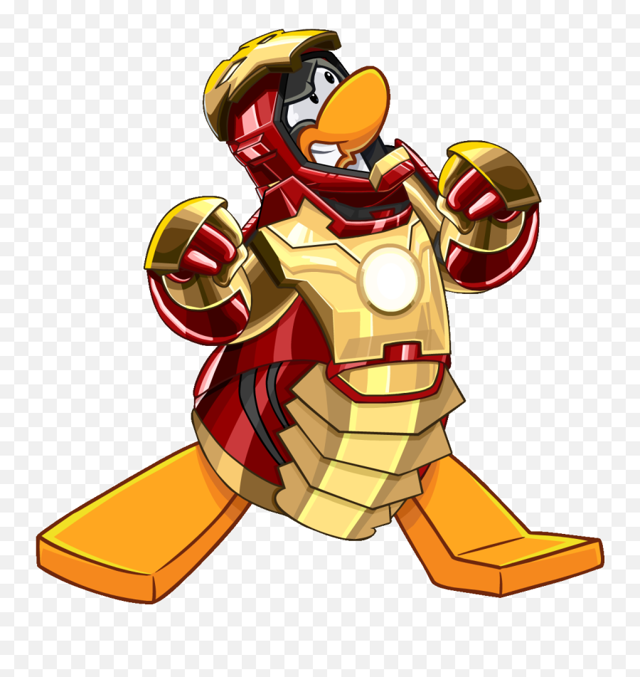 Disney Xd - Club Penguin Iron Man Png Download Original Club Penguin Marvel 2013 Emoji,Iron Man Png