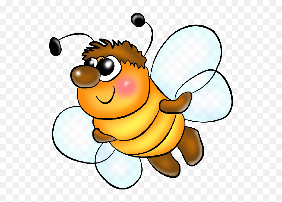 Library Of Bee And Flower Image Freeuse Library Png Files - Cartoon Insects Transparent Background Emoji,Bees Clipart