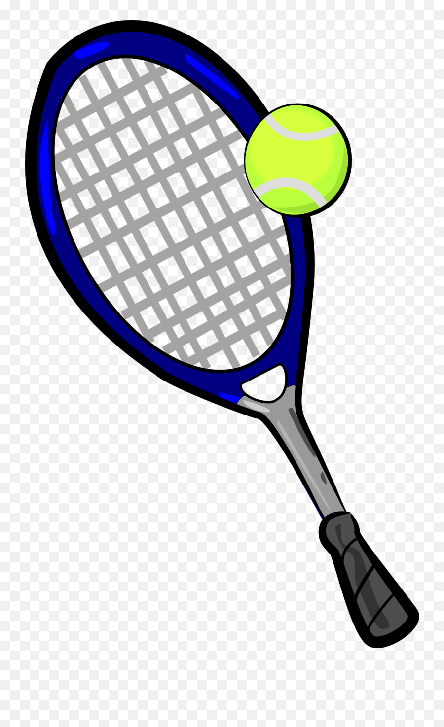 Clip Art Tennis Racket - Tennis Racket Clipart Emoji,Tennis Racket Clipart