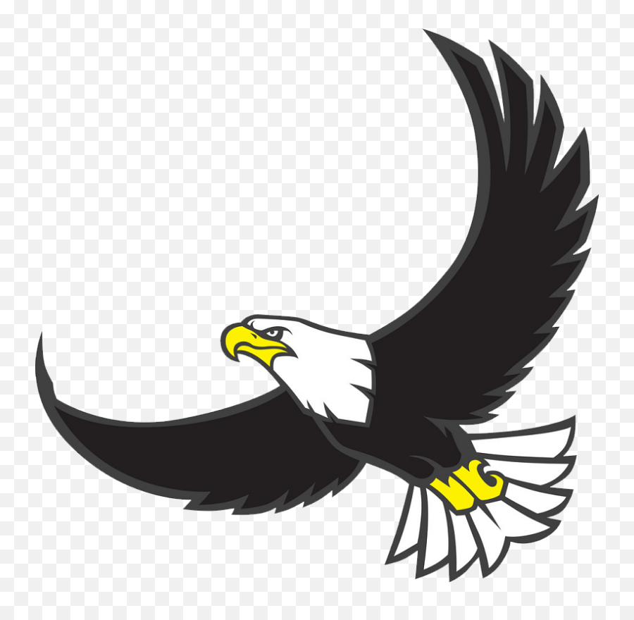 Two Flying Eagle - Flying Eagle Illustration Emoji,Eagle Clipart