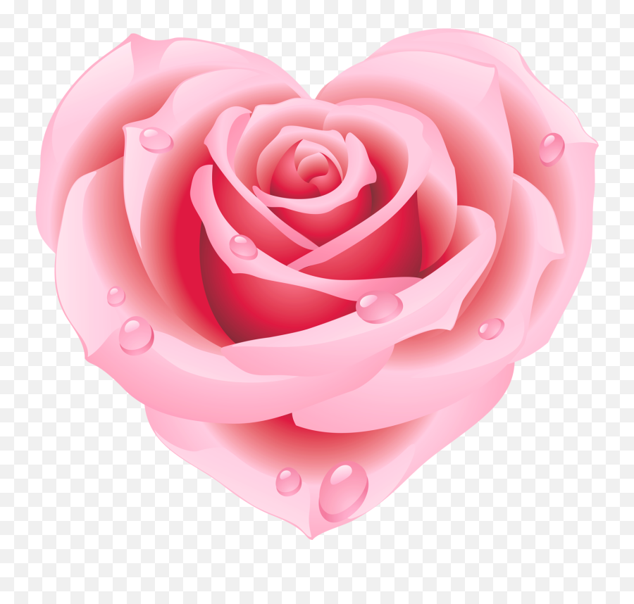 Rose Heart Clipart - Clip Art Library Rose Heart Clipart Emoji,Wednesday Clipart