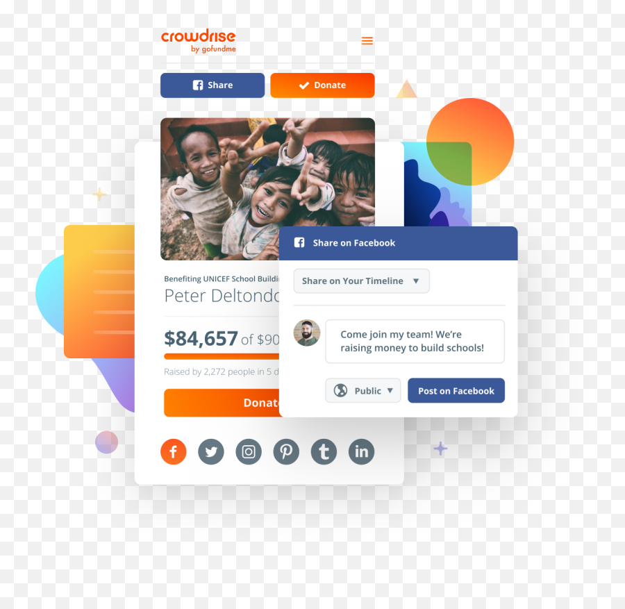 Gofundme Charity Pricing Features - Website Design Ideas 2019 Emoji,Gofundme Logo Png