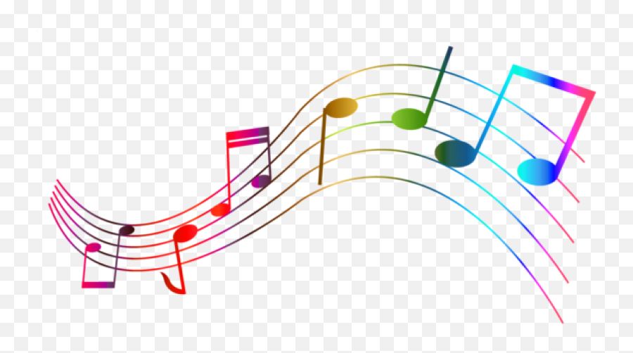 Colorful Musical Notes Png Transparent - Colorful Transparent Music Logo Png Emoji,Musical Notes Png