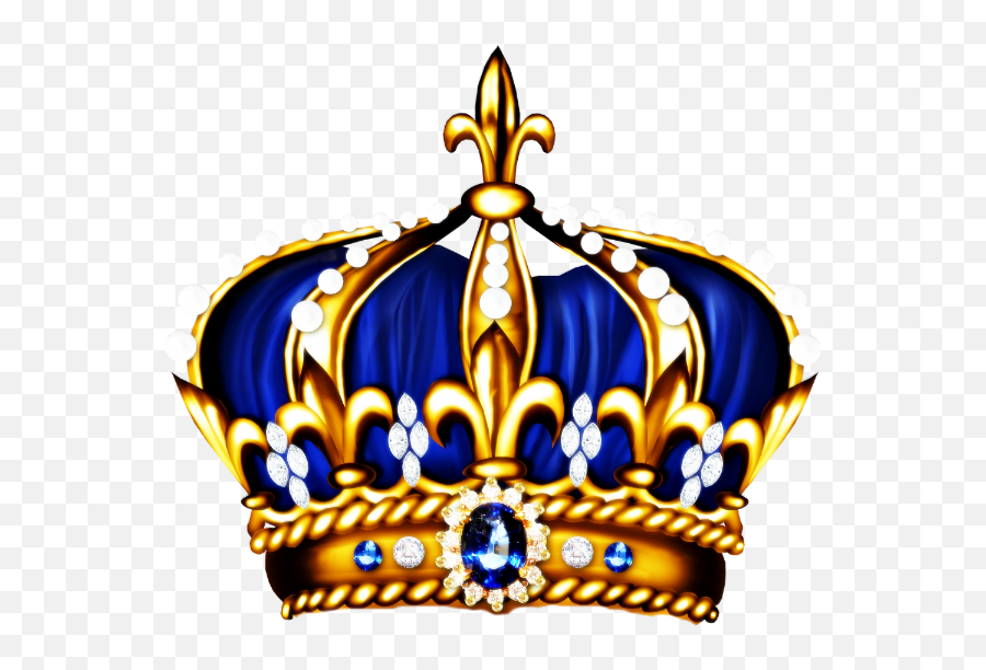 Royal Prince Crown Transparent Images - King Crown Blue Png Emoji,Crown Royal Png