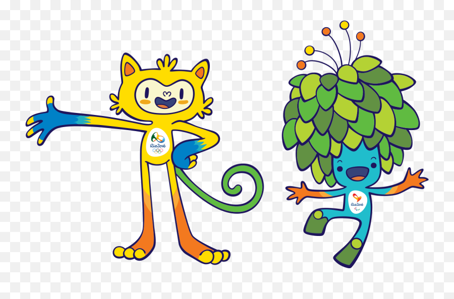 Vinicius And Tom - Rio 2016 Mascot Emoji,Rio2016 Logo