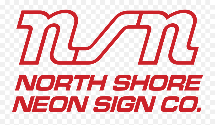 Download North Shore Neon Sign Co Logo Png Transparent - Horizontal Emoji,Neon Logo