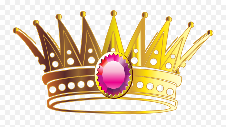 Free Download High Quality Vector Crown Clipart Png Vector - Transparent Background Cartoon Crown Png Emoji,How To Make A Transparent Background