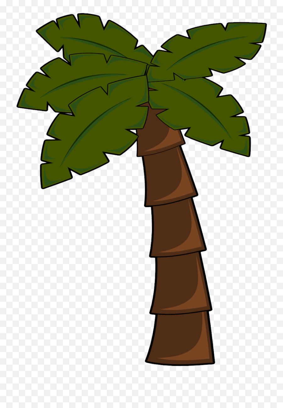 Openclipart - Jungle Tree Cartoon Png Emoji,Jungle Leaf Clipart
